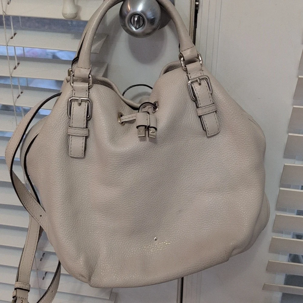 Kate Spade off white leather bag